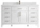 Cambridge 60 Single Bathroom Vanity in White 1.5" Empira Quartz