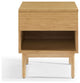 Ria Nightstand, Caramelized