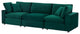 Sofa, Velvet, Green, Modern, Living Lounge Room Hotel Lobby Hospitality