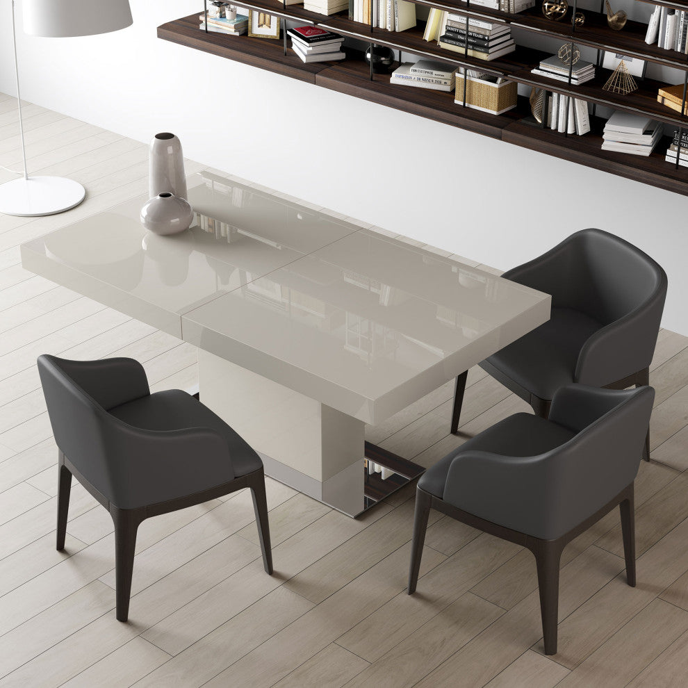 Milford Chair Graphite Eco Leather