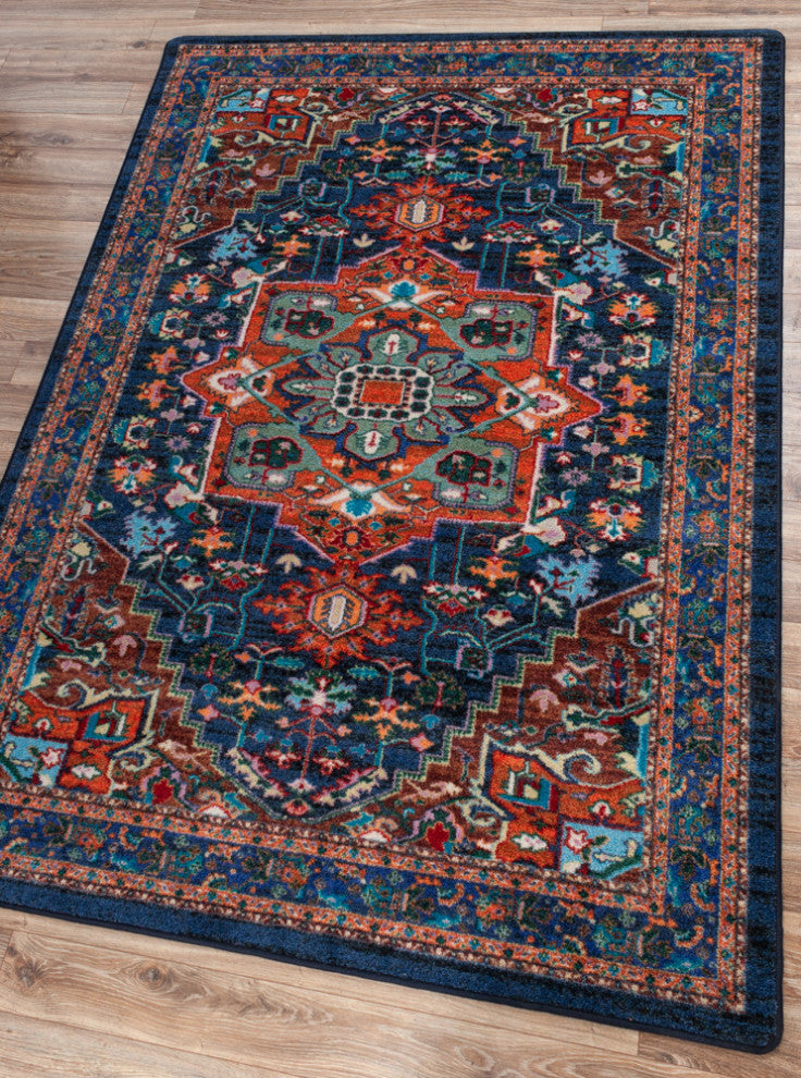 Persia, Black, 4'x5'