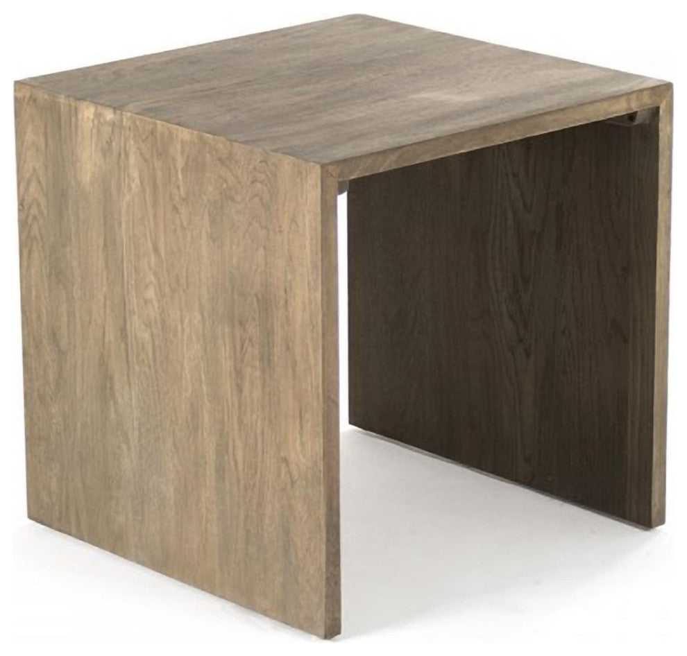 Ava Collection Chestnut Side Table