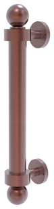 8" Reeded Door Pull, Antique Copper