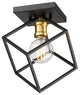 Zlite 478F-BRZ-OBR 1-Light Flush Mount, Other