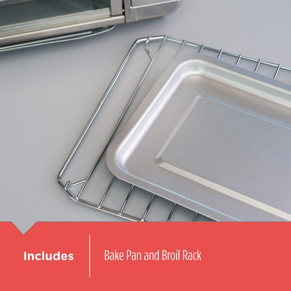 Countertop Convection Toaster Oven, Stainless Steel