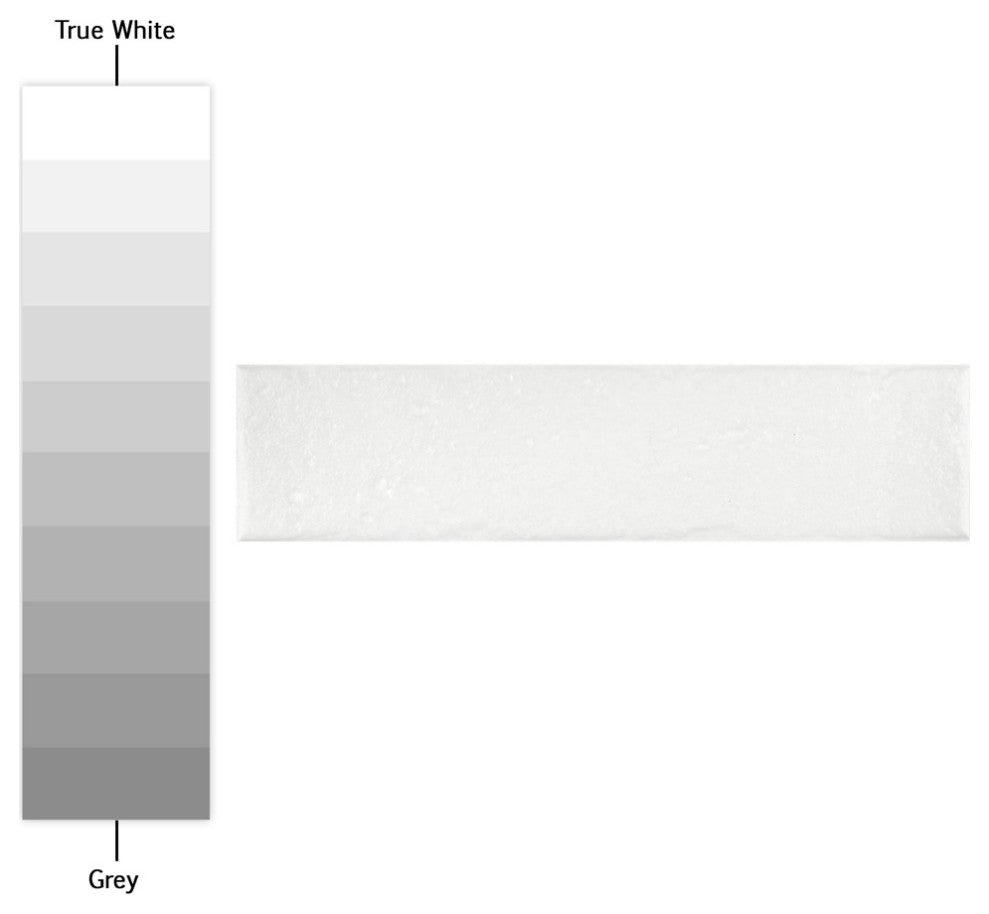 Brooklin Brick Cotto Porcelain Floor and Wall Tile, White