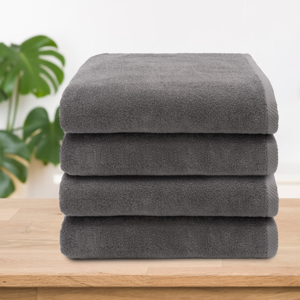 Linum Home Textiles 100% Turkish Cotton Ediree Bath Towels (Set of 4)