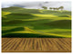 Golf Course with Wooden Path, Landscape Canvas Art Print, 40"x30"