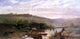 Frank Duveneck Landscape at Polling, Gallery Wrapped Canvas Print, 15"x30"
