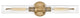 Hinkley Vaughn 25" Two Light Bath Vanity Fixture, Heritage Brass