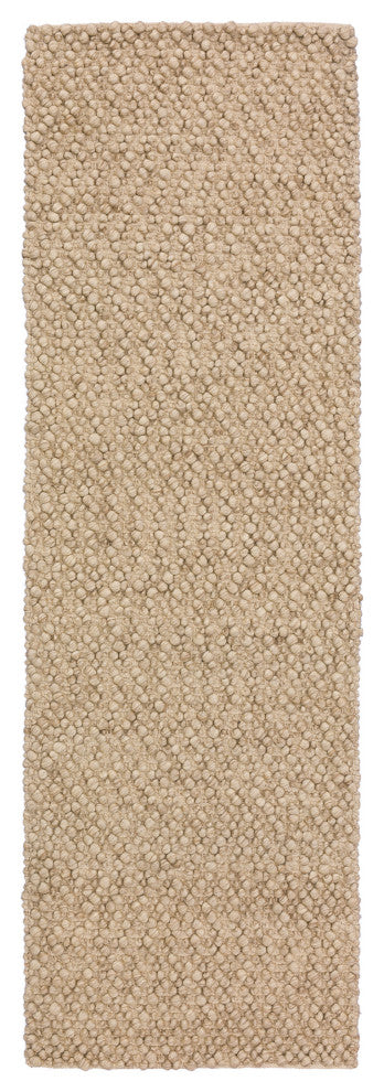 Gorbea GR1 Latte 2'6" x 10' Runner Rug