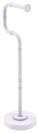 Remi Free Standing Euro Style Toilet Tissue Stand, Matte White