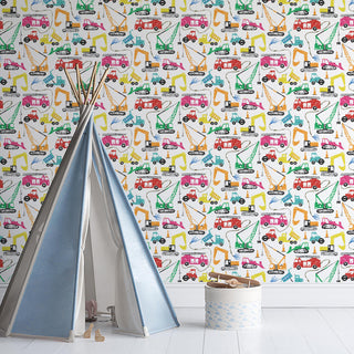 Smooth Operator Wallcovering, Warm Multi, Roll, Traditional