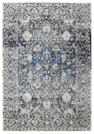 Rizzy Home Panache PN6956 Taupe Motif Area Rug, Rectangular 6'7"x9'6"