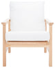 Safavieh Couture Maddison Cane Back Accent Chair, Natural
