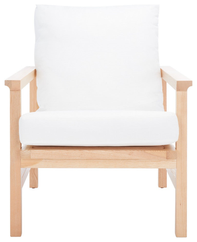 Safavieh Couture Maddison Cane Back Accent Chair, Natural