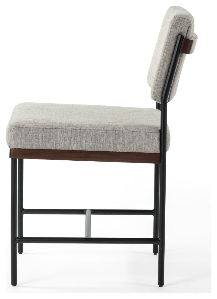 Benton Dining Chair-Savile Flannel