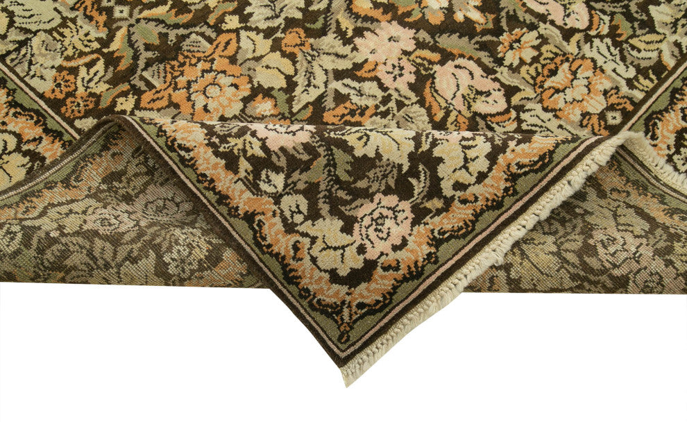 Rug N Carpet - Handwoven Oriental 9' 1" x 12' 2" One-of-a-Kind Oushak Area Rug