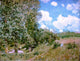 Alfred Sisley Road from Versailles to Saint-Germain Wall Decal Print
