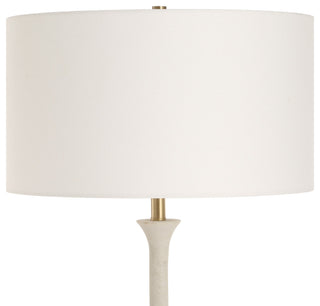 Uttermost Dewdrop Ivory Floor Lamp
