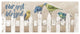 "Fly Away IV Blessed" Digital Paper Print by Janelle Penner, 42"x18"
