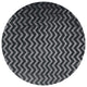 Ahgly Company Indoor Round Mid-Century Modern Area Rugs, 7' Round