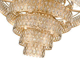 Zlite 822P45-HB 25-Light Pendant, Heirloom Brass