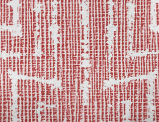Woven Tiki, Geometric Print Bath Towel, Orange