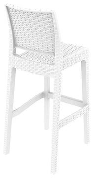 Compamia Jamaica Outdoor Bar Stools, Set of 2, White