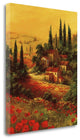 "Toscano Valley I" By Art Fronckowiak, Giclee Print on Gallery Wrap Canvas