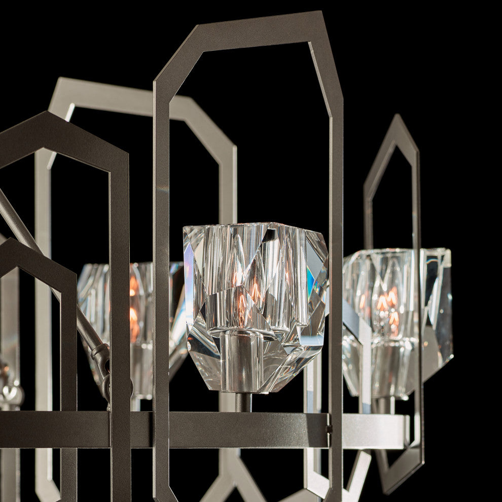 Gatsby Chandelier, Vintage Platinum