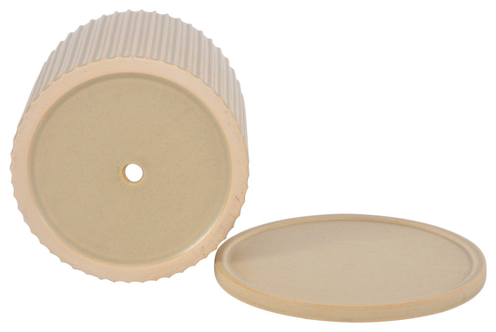 Kuhi Planter Large Light Beige