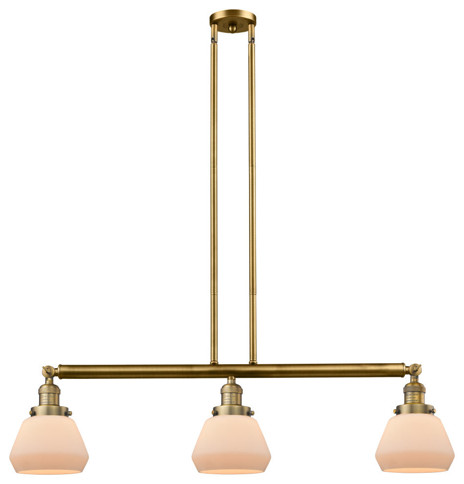 Innovations Lighting 213-Bb-S-G171-Led 3 Light Dimmable Led Island Light