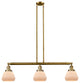 Innovations Lighting 213-Bb-S-G171-Led 3 Light Dimmable Led Island Light