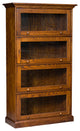 4 Door Lawyer Bookcase, Chocolate Mousse