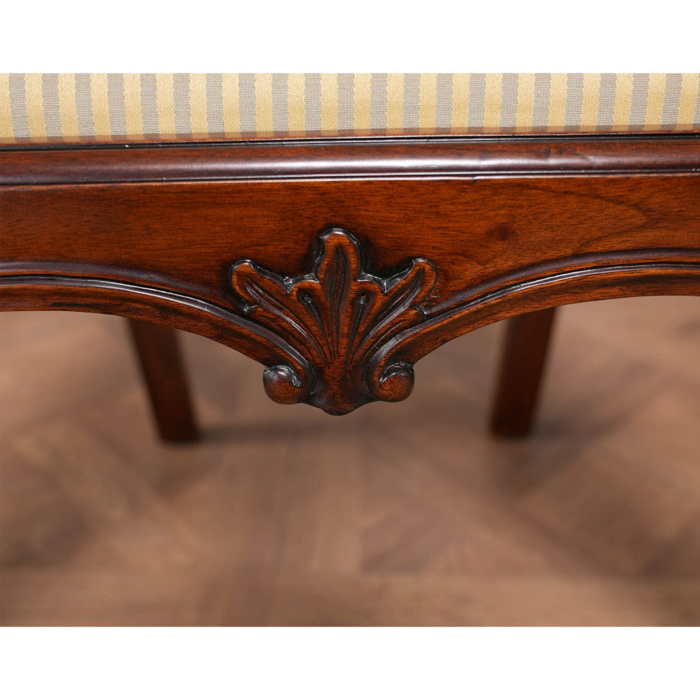 NDRSC061 Flame Back Chippendale SIDE Chair