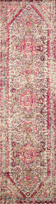 Blue, Pink Nadia Area Rug by Loloi II, 2'2"x10'