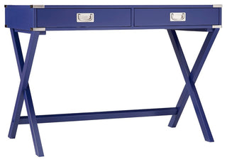 Alastair Campaign Writing Desk, Royal Blue