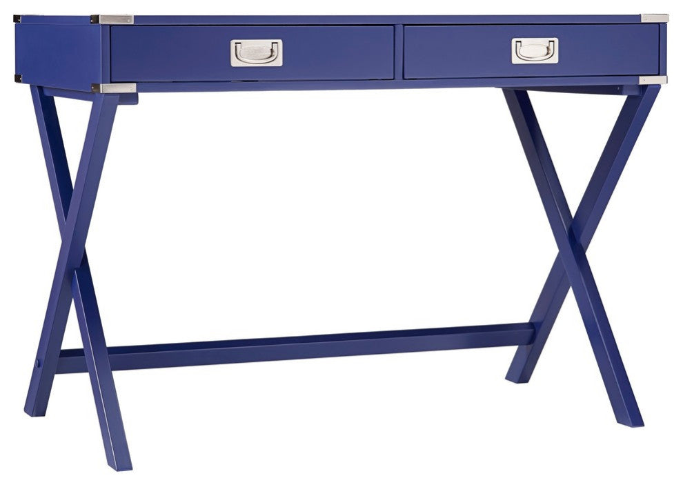 Alastair Campaign Writing Desk, Royal Blue
