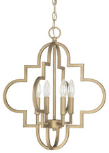 Capital Lighting Ellis 4-Light Pendant 4541BG