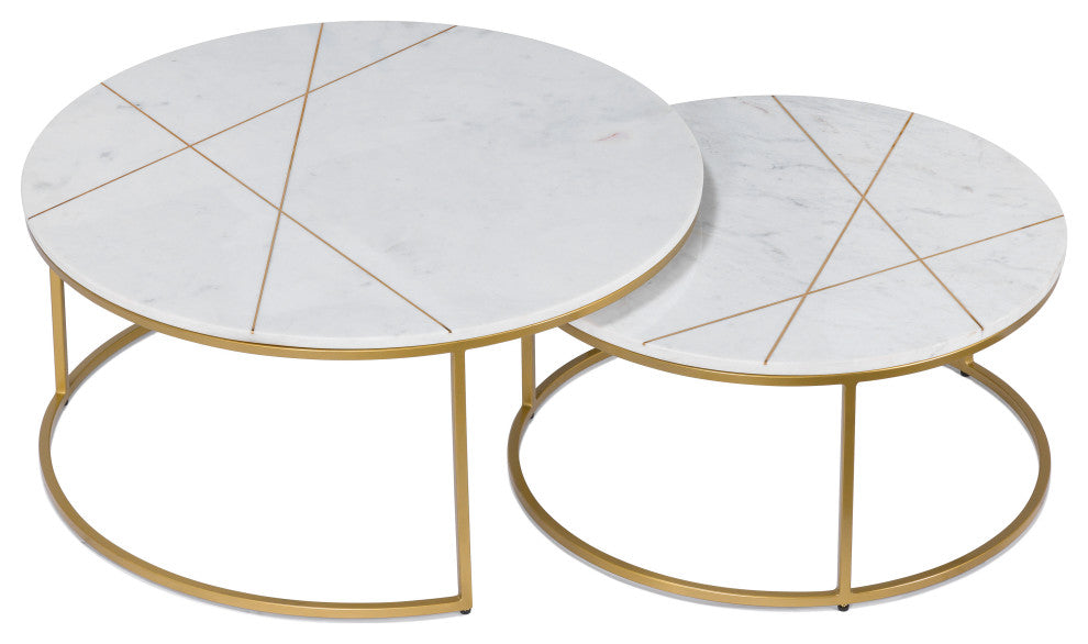 Jane 2-Piece Nesting Coffee Table Set