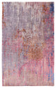 Surya Watercolor WAT-5003 2'x3' Rug, Dark Purple/Gray/Mauve/Navy/Lilac/Camel