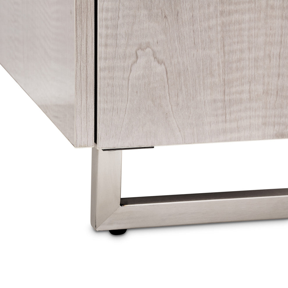 Marin 3-Drawer Nightstand - Greige