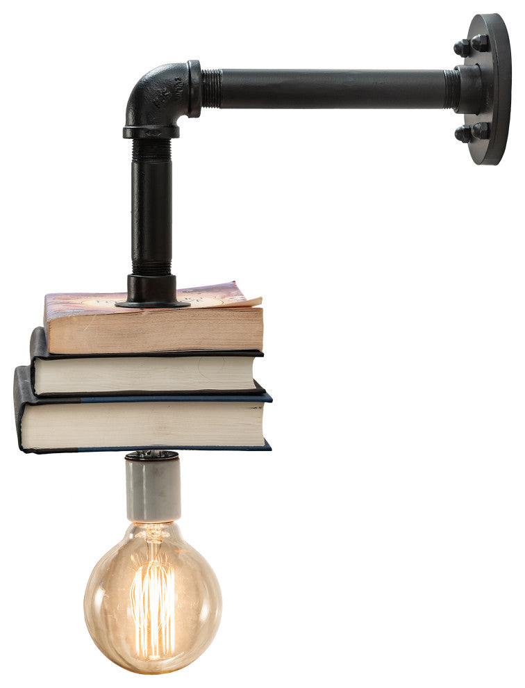 9.5 Wide PipeDream Honorary Author Wall Sconce