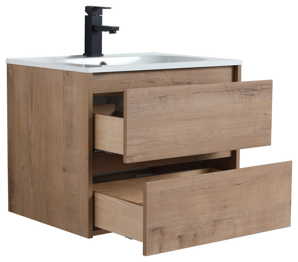24" Sink Vanity, Plywood, Smc Top, No Faucet