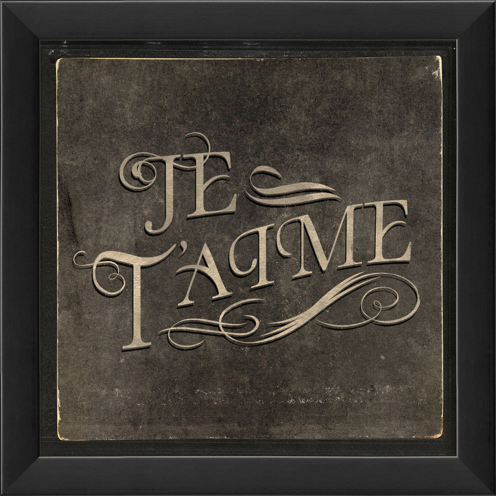 Je Taime Print