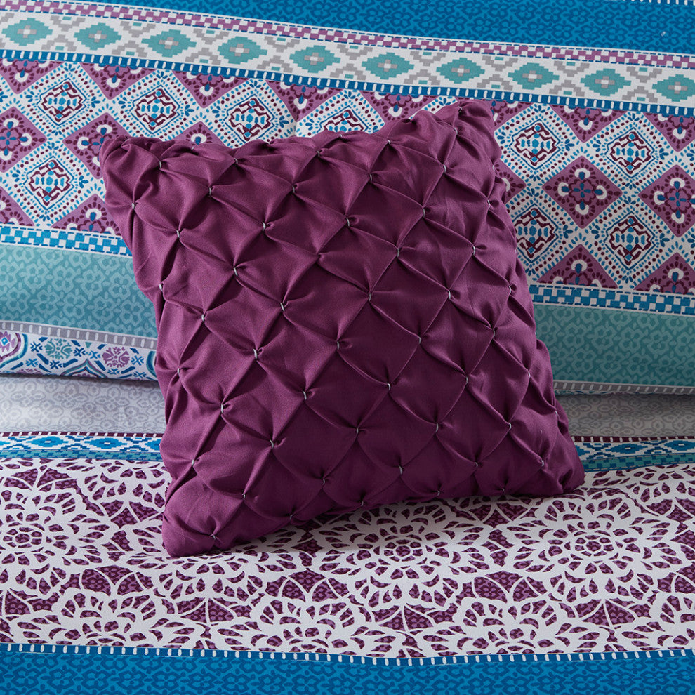 Intelligent Design Joni Comforter Set, Purple