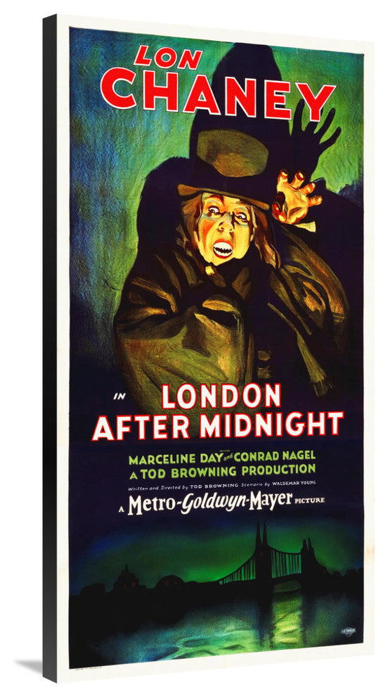 "London After Midnight, 1927" Canvas by Hollywood Photo Archive, 21x40"