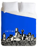 Deny Designs Bird Ave Dallas Royal Duvet Cover - Lightweight