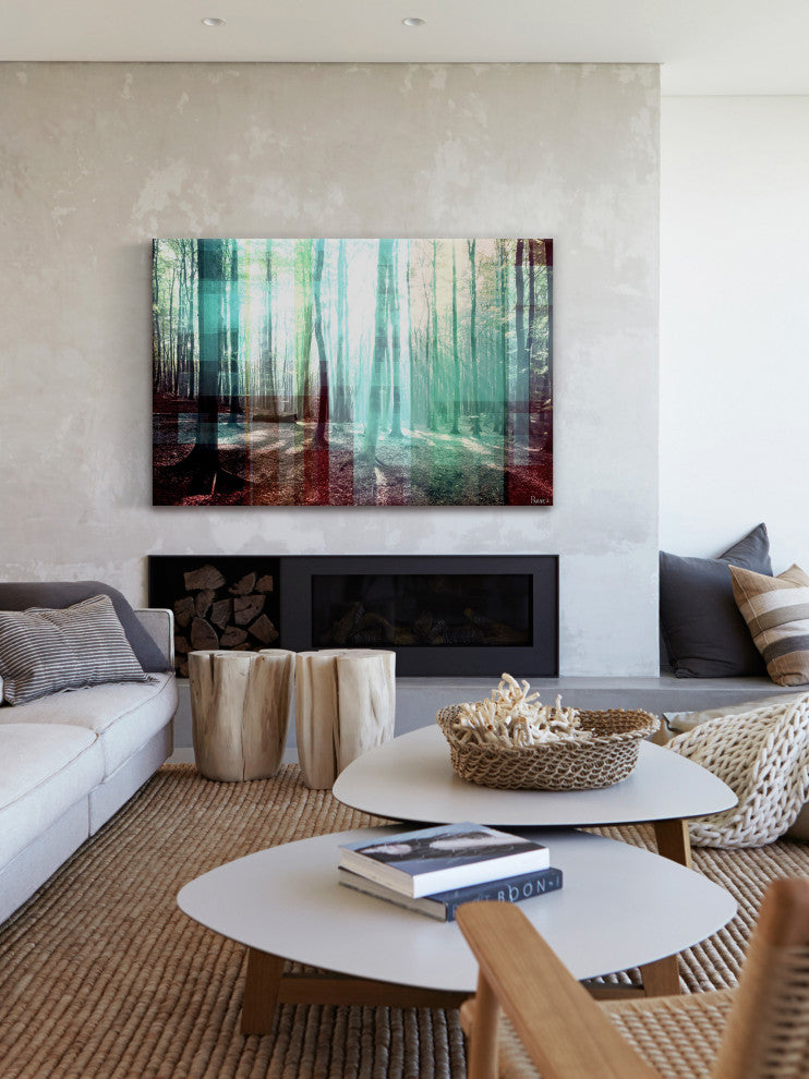 "Tree Rays" Fine Art Canvas Print, 24"x16"